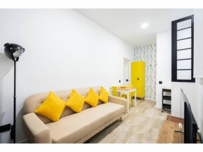 Apartamento amarillo en Atocha